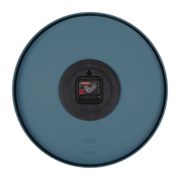 Karlsson Echelon Circular Wandklok - Donker Blauw