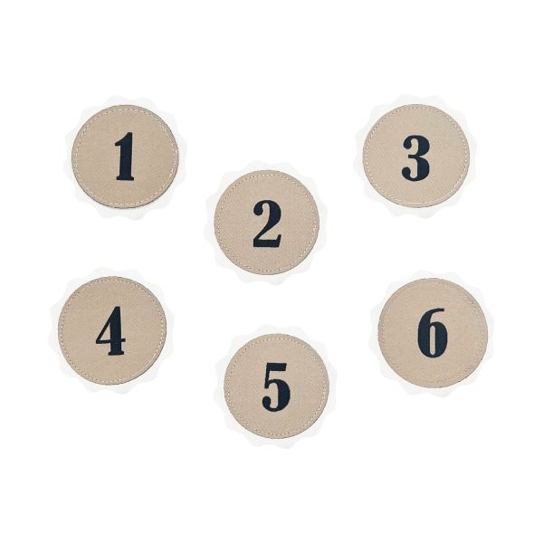 Kidslabel Verjaardagskroon - Beige
