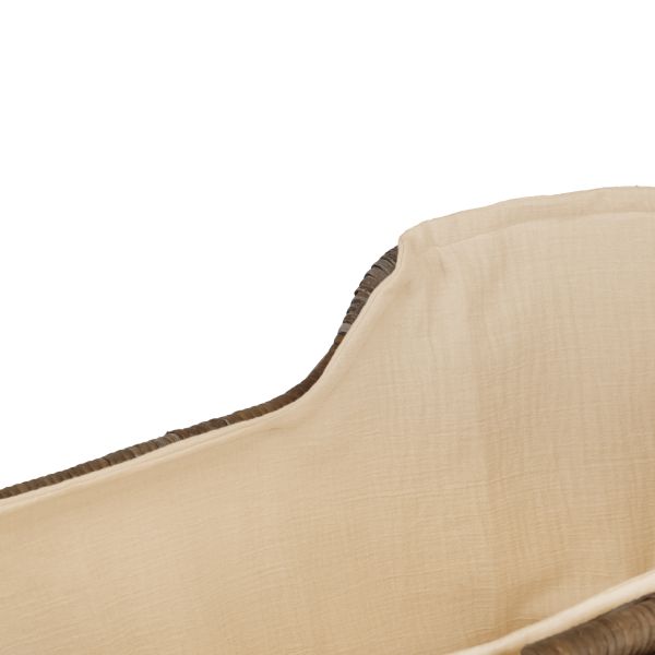 Kidsmill Bekleding Voor Moses Wieg - Warm Linen