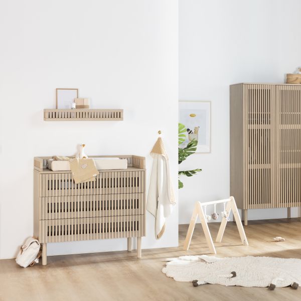 Kidsmill Dai Commode Uitbreiding - Design Kuif - Eiken
