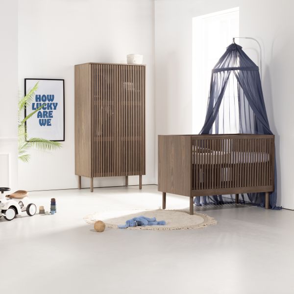 Kidsmill Dai Ledikant 60 x 120 cm - Walnoot