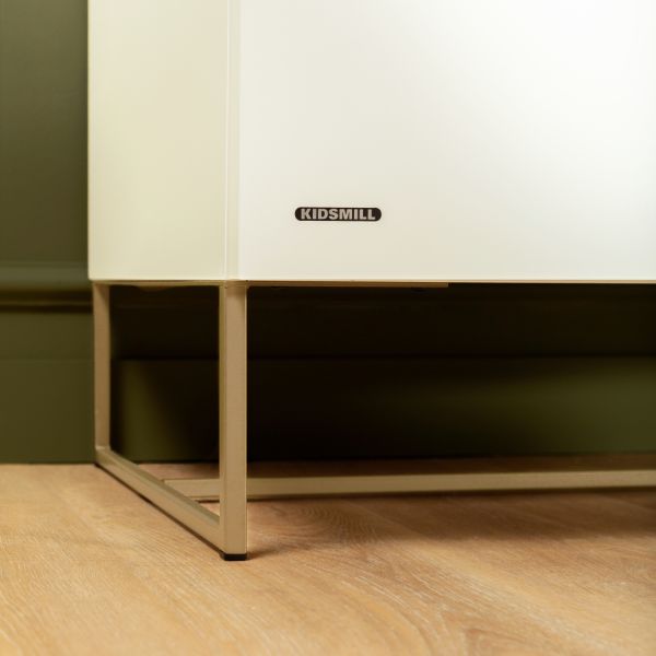 Kidsmill Intense II Commode - Wit / Patinated Brass
