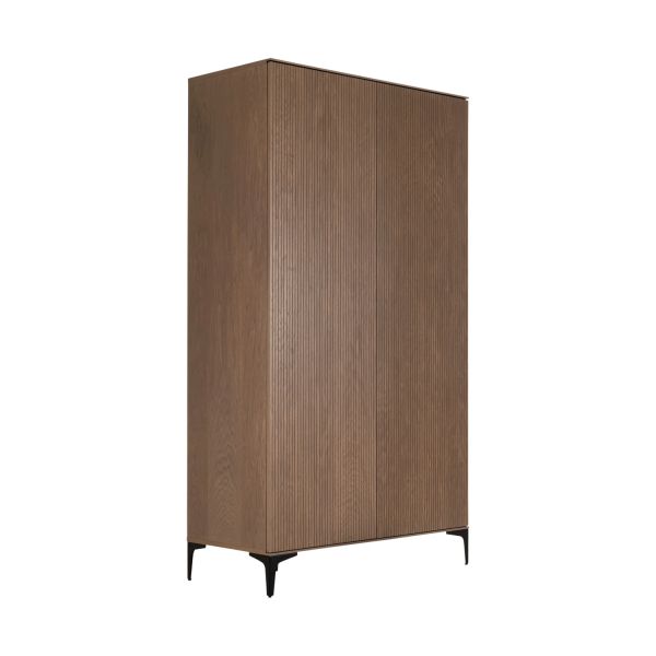 Kidsmill Levi Kledingkast 2-deurs - Walnoot