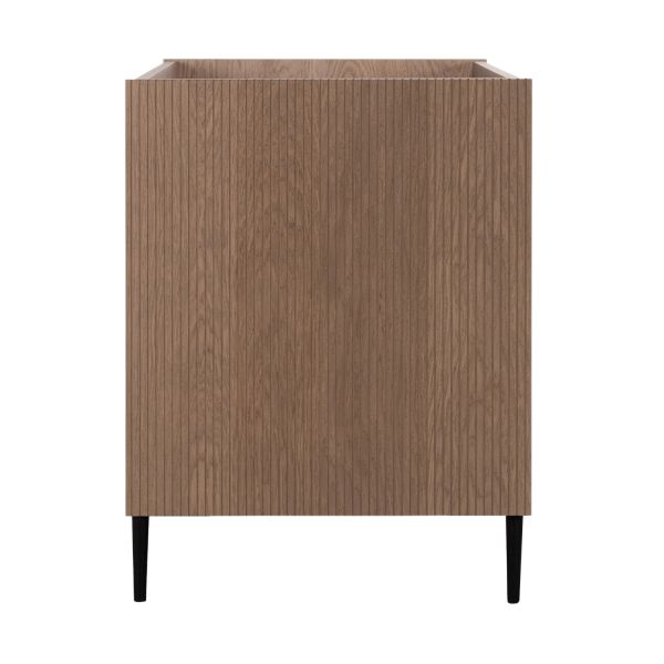 Kidsmill Levi Ledikant 60x120 cm - Ronde Poot - Walnoot