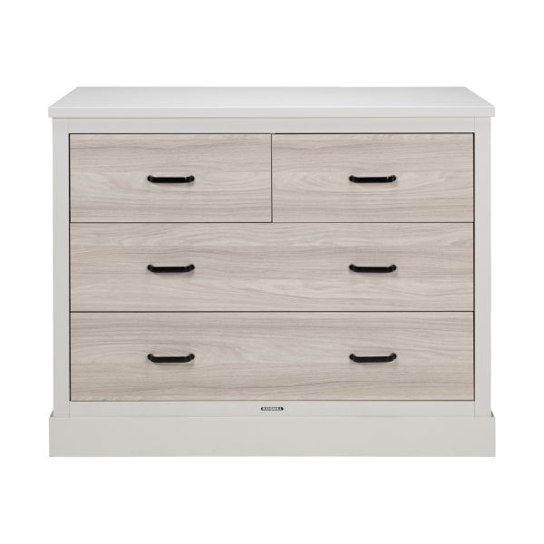 Kidsmill Newport Commode Incl. Zwarte Grepen - Oatmeal / Eiken