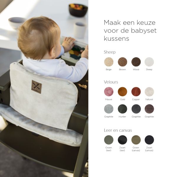 Kidsmill Up! Kinderstoel - Mix & Match - 0 Mnd+ / 6 Mnd+