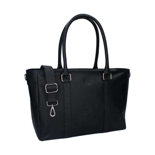 Kidzroom Florence Luiertas - Lovely Leather - Zwart