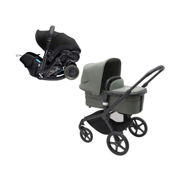 Bugaboo Fox 5 Kinderwagen 2-in-1 - Forest Green | Doona X Autostoeltje