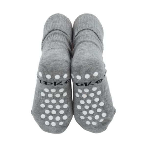 KipKep Anti-slip Blijf-Sokken - 18-24 Maanden - Grey