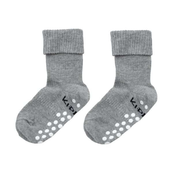 KipKep Anti-slip Blijf-Sokken - 18-24 Maanden - Grey