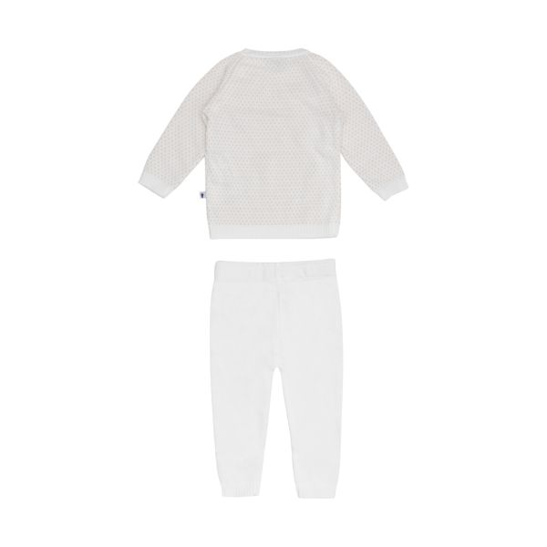 Klein Baby Pakje – Knitted - Mt 50 – Natural White