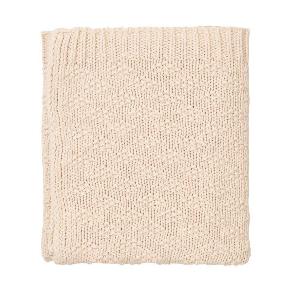 Koeka Braga Wiegdeken - 75 x 90  cm - Warm White