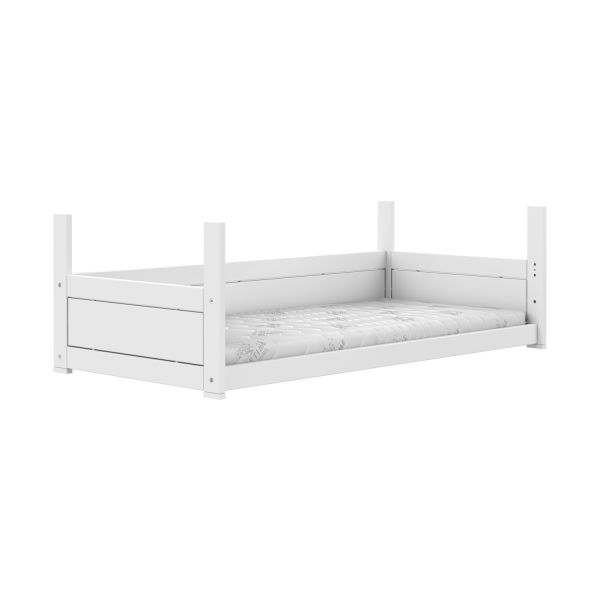 LIFETIME Kidsrooms Basisbed 4 in 1 - Wit Gelakt