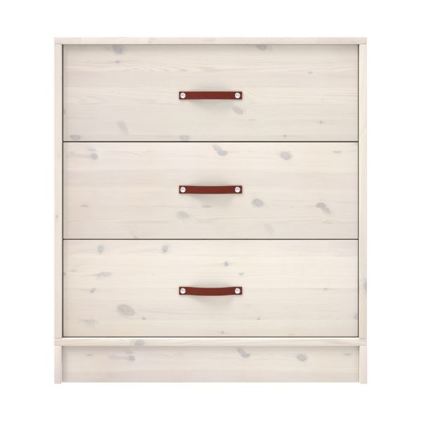 LIFETIME Kidsrooms Opbergkast - All-In-One - 3 Laden - White-Wash