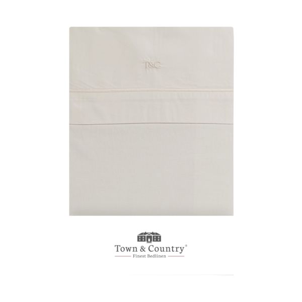 Town & Country Laken Cordon - 160 x 270 cm - Off White