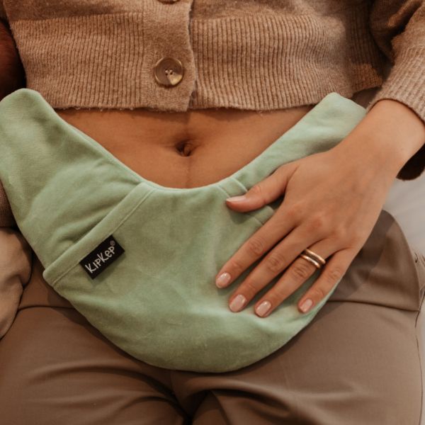 KipKep Lexie Heating Pillow - Pale Green