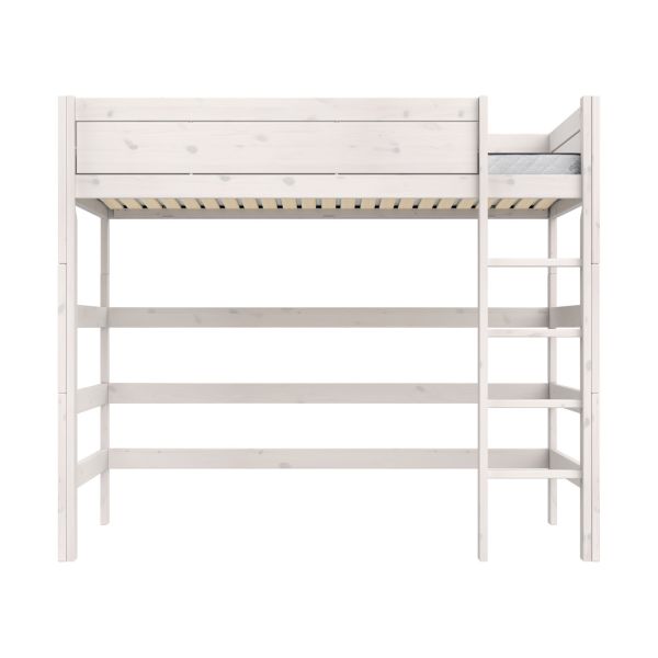 Life Time Hoogslaper Deluxe - White Wash - 177 cm - 120 cm