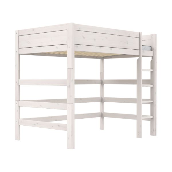 Life Time Hoogslaper Deluxe - White Wash - 177 cm - 120 cm