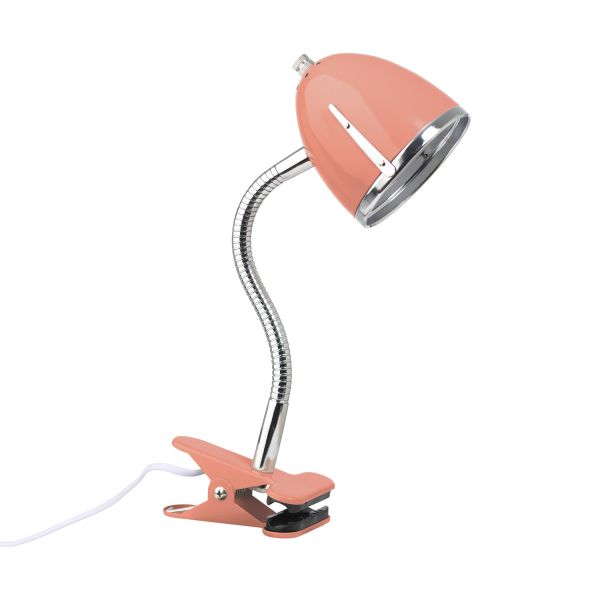 Life Time Knijplamp - Chroom - Rose Blush