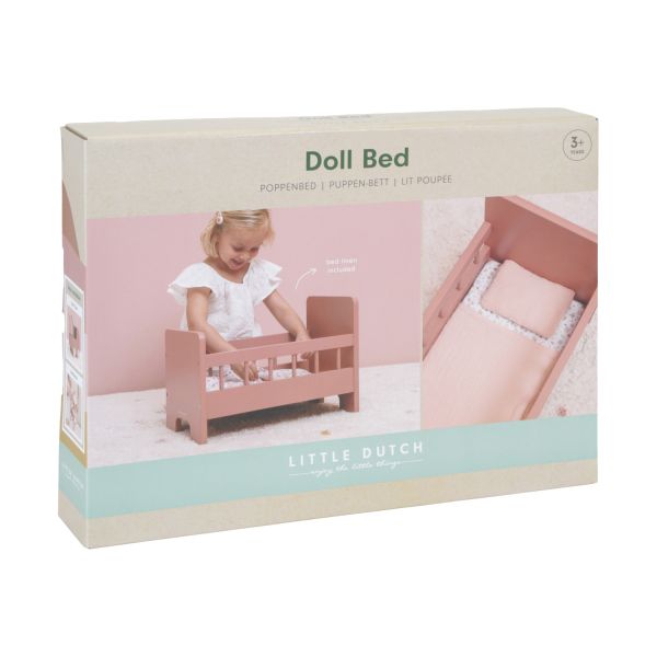 Little Dutch Houten Poppenbed