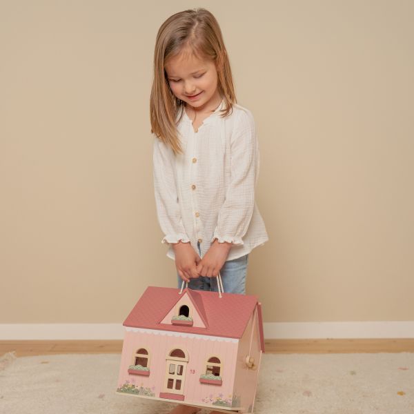 Little Dutch Houten Poppenhuis - Small - Pink