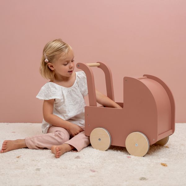 Little Dutch Houten Poppenwagen