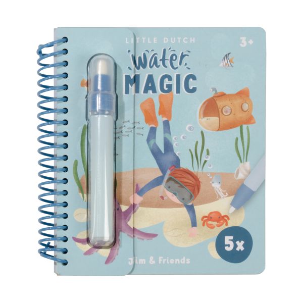 Little Dutch Jim & Friends –  Watertekenboek 