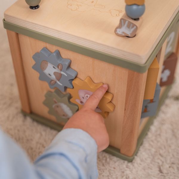 Little Dutch Little Farm Activiteitenkubus