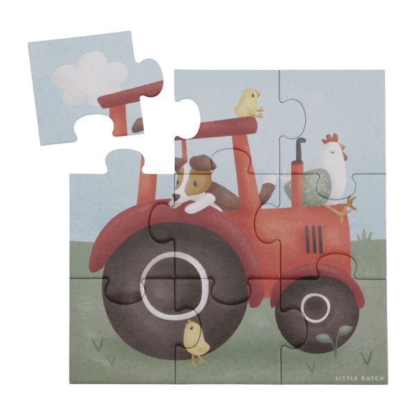 Little Dutch Little Farm Puzzel - 4-in-1