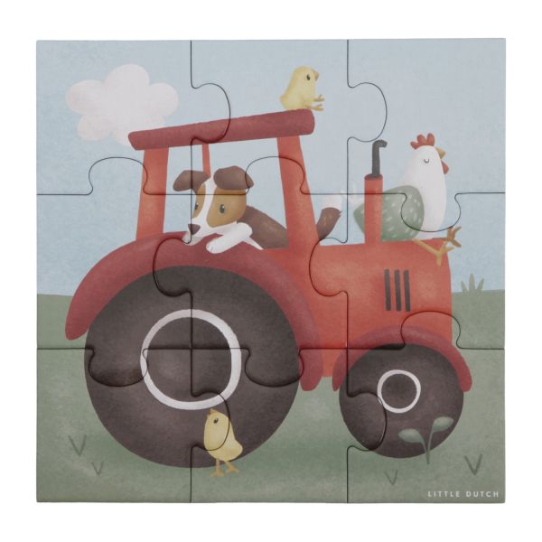 Little Dutch Little Farm Puzzel - 4-in-1