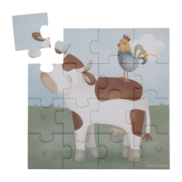 Little Dutch Little Farm Puzzel - 4-in-1