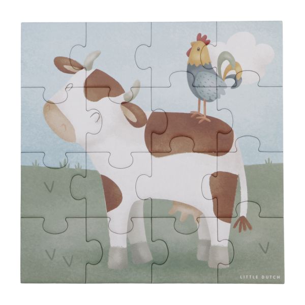 Little Dutch Little Farm Puzzel - 4-in-1