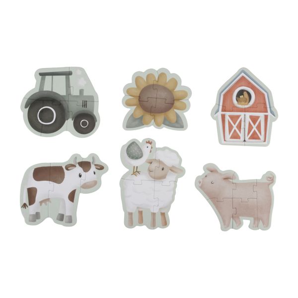 Little Dutch Little Farm Puzzel - 6-in-1