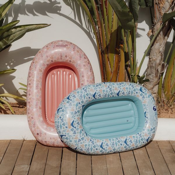 Little Dutch Ocean Dreams Opblaasboot - Blauw