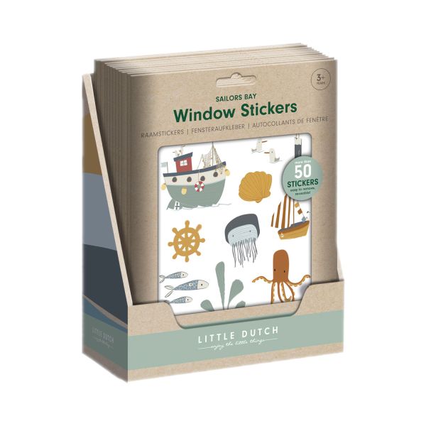 Little Dutch Sailors Bay Raamstickers