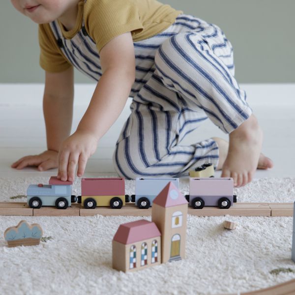 Little Dutch Treinbaan XL Stad