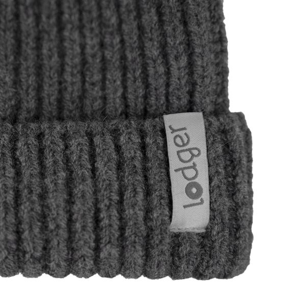 Lodger Hatter Muts - Merino Wool - Pigeon - 0-3M