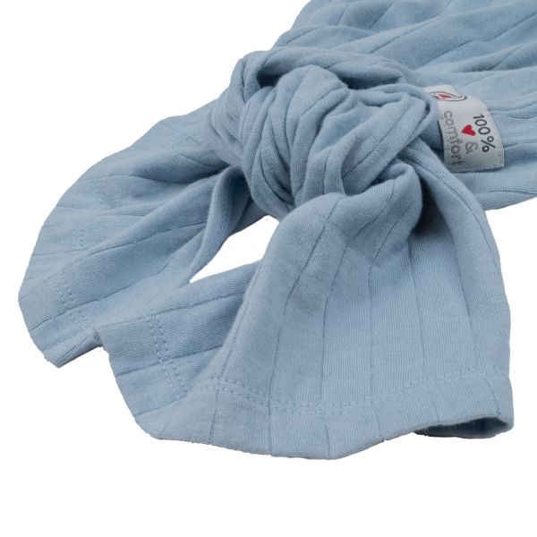 Lodger Hopper Solid Newborn Slaapzak - Mt. 50-62 - Blue Fogg
