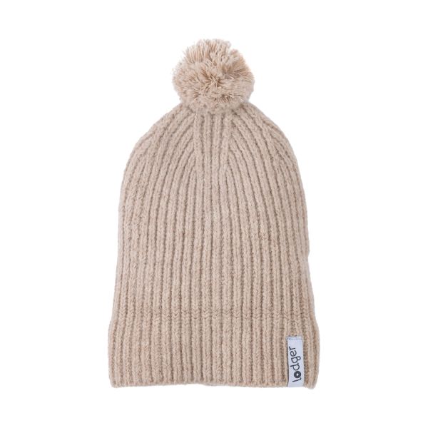 Lodger Mutsje - Merinowol - Beige - 0-3 mnd