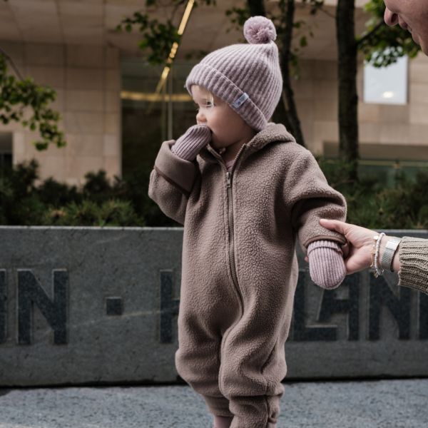 Lodger Wanten - Merino Wool - Rose - 0-12M