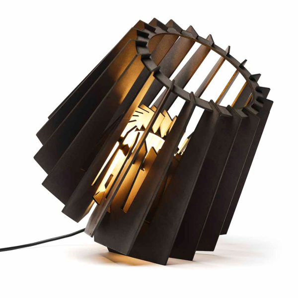 Van Tjalle en Jasper Mini-spot Tafellamp - Black