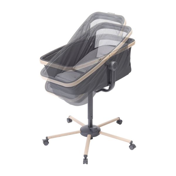 Maxi-Cosi Alba 3-in-1 Kinderstoel - Ligstoel - Wieg - Beyond Graphite