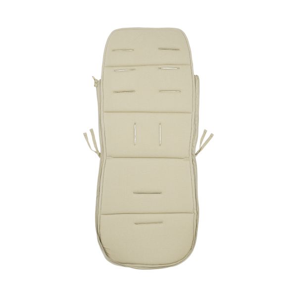 Meyco Baby Buggy Voetenzak en Inlegger - Uni - Sand - 45x130 cm
