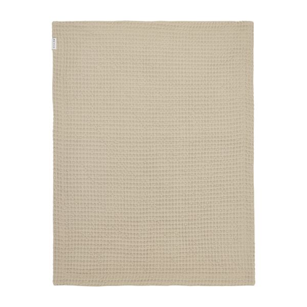 Meyco Baby Waffle Ledikantdeken - 100 x 150 cm - Sand