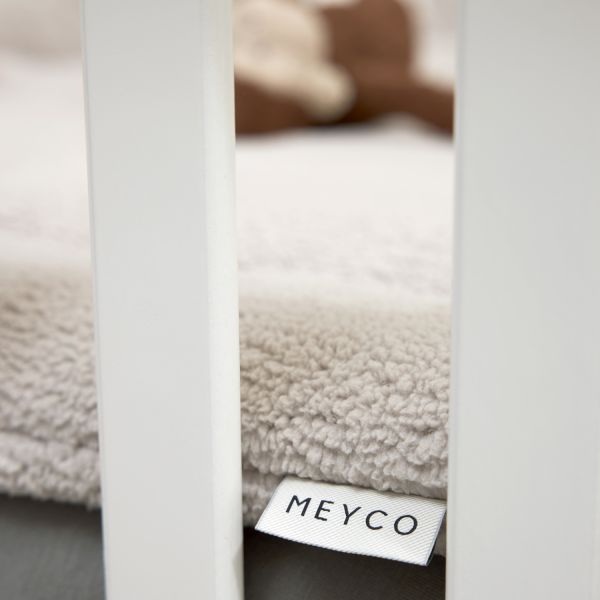 Meyco Teddy Boxkleed -  80 x 100 cm - Greige