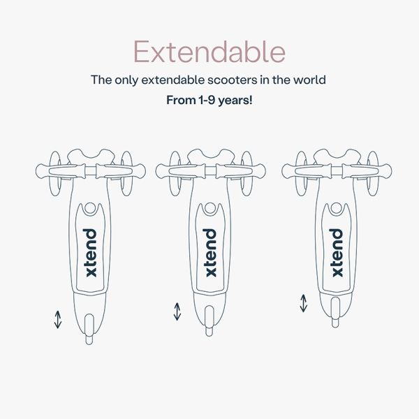 SmarTrike Xtend Mini Ride - Soft Pink SmarTrike Xtend Mini Ride - Soft Pink