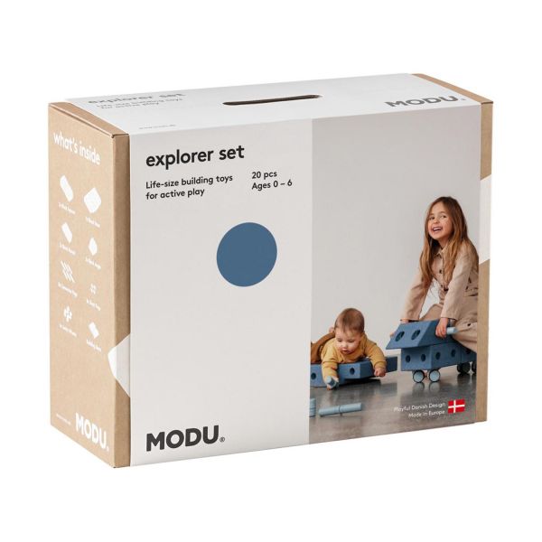 Modu Explorer Set - Deep Blue / Sky Blue