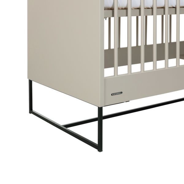 Kidsmill Intense Babykamer- Mat Oatmeal | Bed 60 x 120 cm + Commode