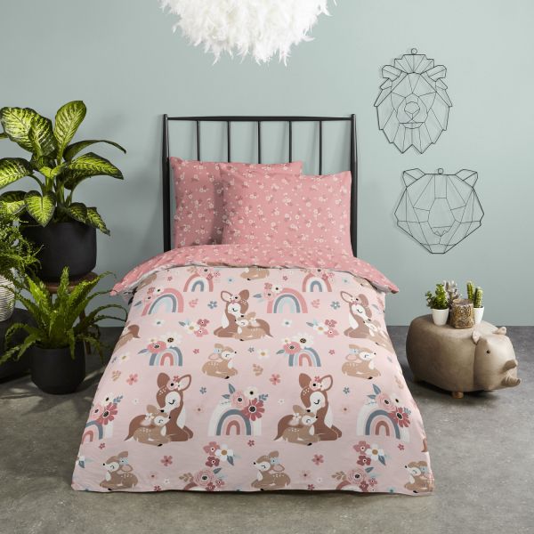 Muller Textiel Goodmorning Dekbedovertrek – Bibi – 120 x 150 cm