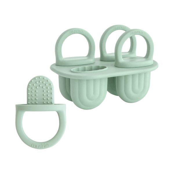 Mushie Ice Pop Tray - Cambridge Blue